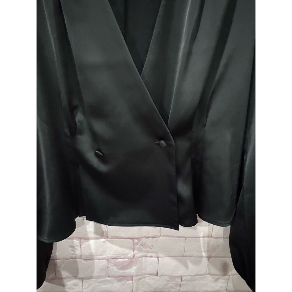 Express‎ x begin mirsalehi long sleeve blouse size large  NWT - Picture 3 of 7